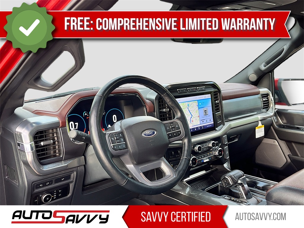 2023 Ford F-150 Lariat Red at AutoSavvy Houston Southwest