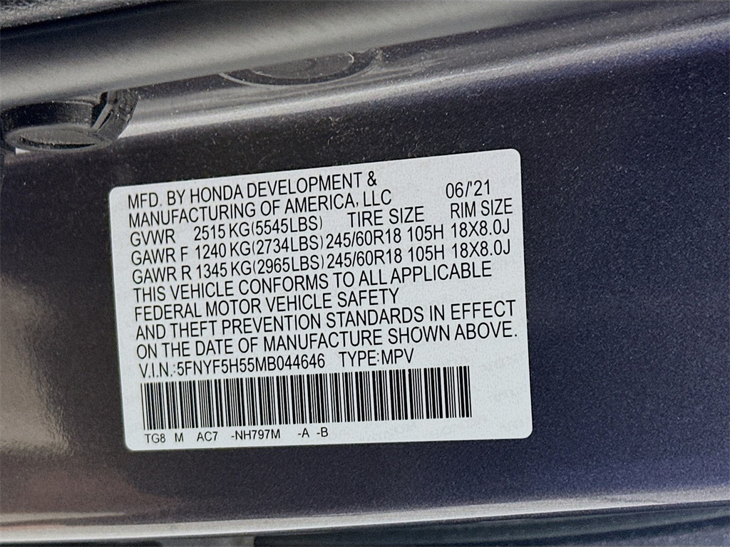 Used 2021 Honda Pilot For Sale in Augusta, GA