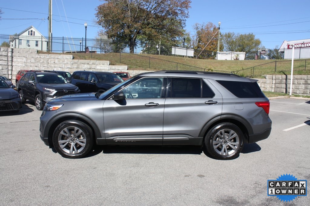 Used 2021 Ford Explorer XLT with VIN 1FMSK8DH4MGB38246 for sale in Greenfield, MA
