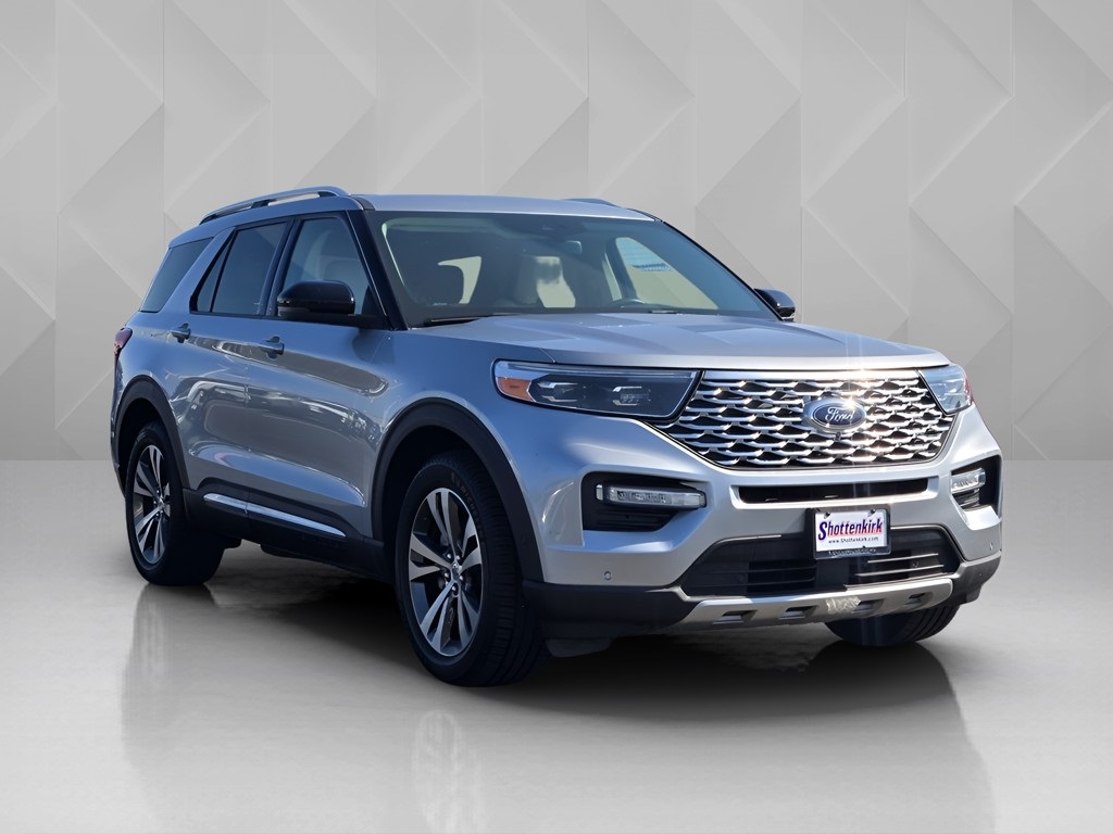 2020 Ford Explorer Platinum Silver at Bayway Cadillac Southwest