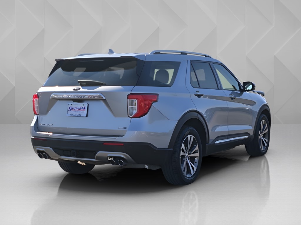 2020 Ford Explorer Platinum Silver at Bayway Cadillac Southwest