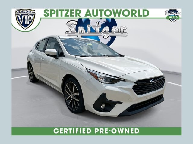 Crystal White Pearl 2025 Subaru Impreza Wagon All-Wheel Drive Continuously Variable Transmission
