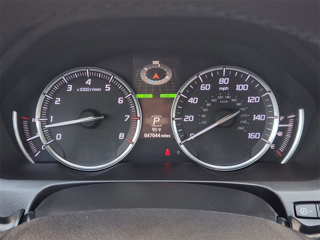 2020 Acura TLX 3.5L Technology Pkg White at Emmons Autoplex