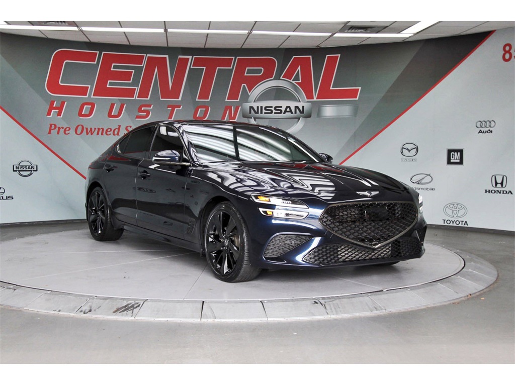 2023 Genesis G70 2.0T Blue at South Houston Nissan