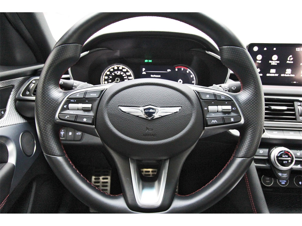 2023 Genesis G70 2.0T Blue at South Houston Nissan