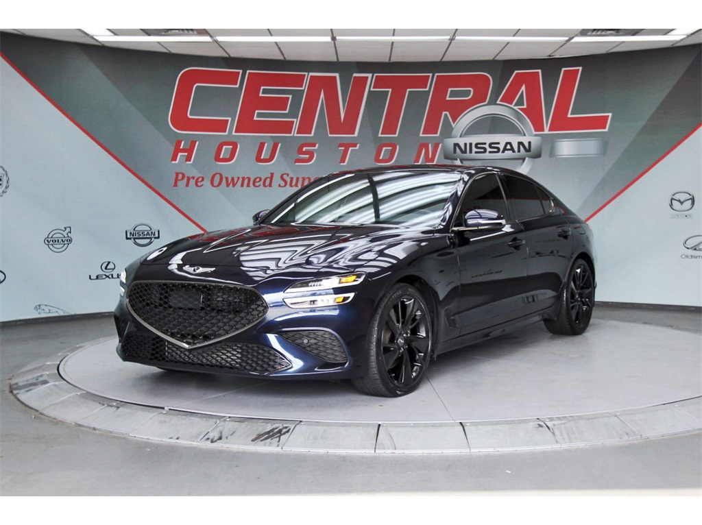 2023 Genesis G70 2.0T Blue at South Houston Nissan