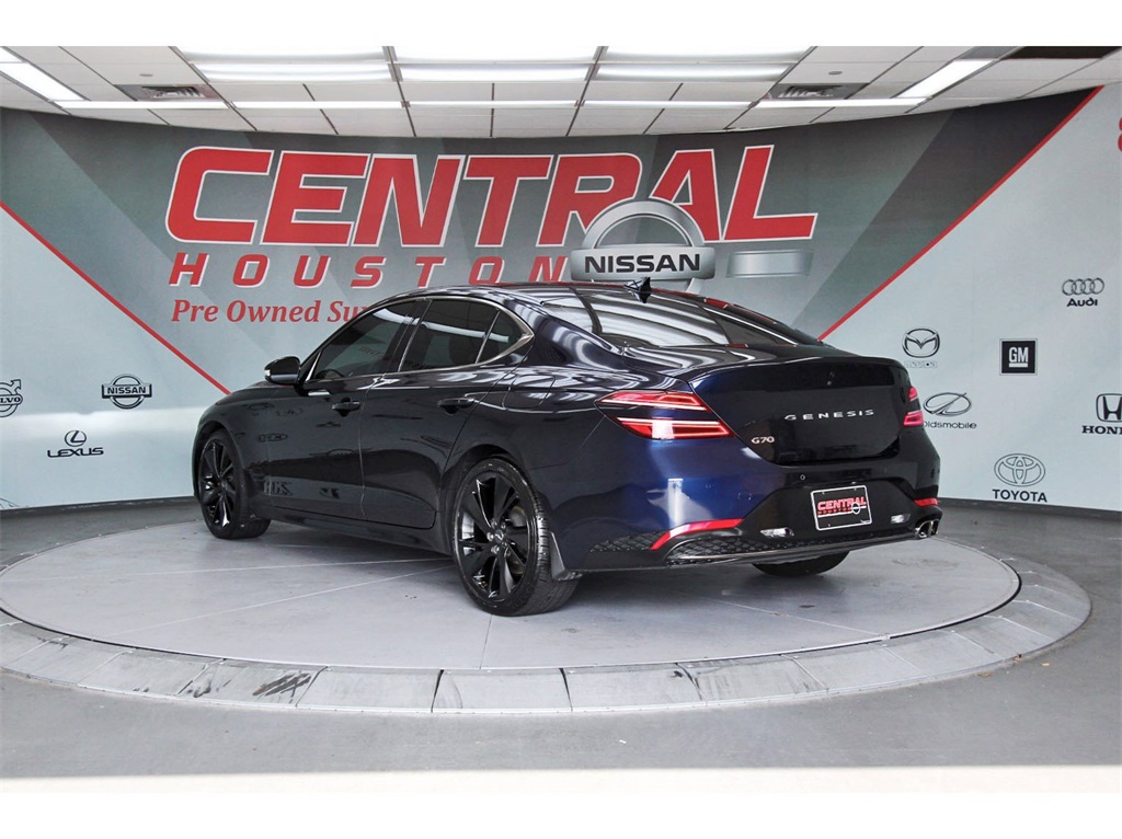 2023 Genesis G70 2.0T Blue at South Houston Nissan