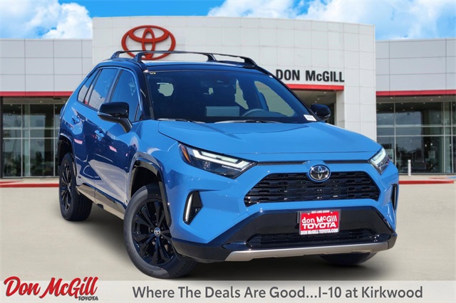 2025 Toyota RAV4 Hybrid XSE Blue at Classic Toyota Galveston