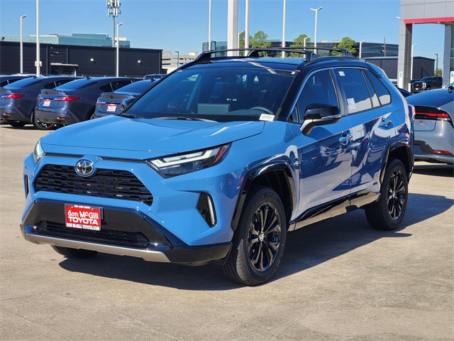 2025 Toyota RAV4 Hybrid XSE Blue at Classic Toyota Galveston