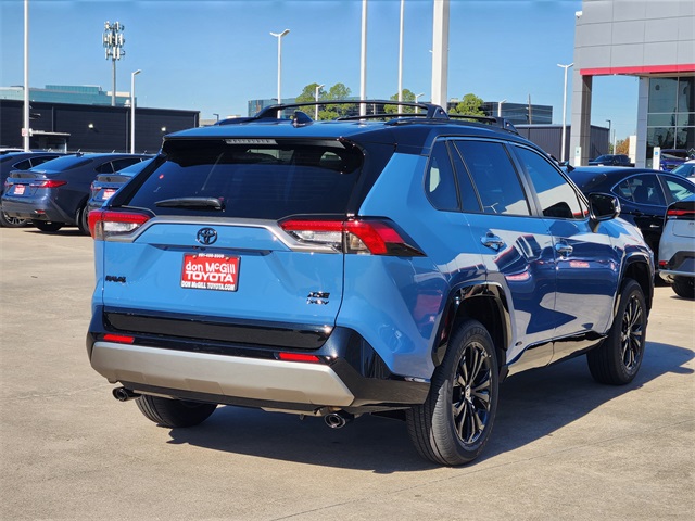 2025 Toyota RAV4 Hybrid XSE Blue at Classic Toyota Galveston