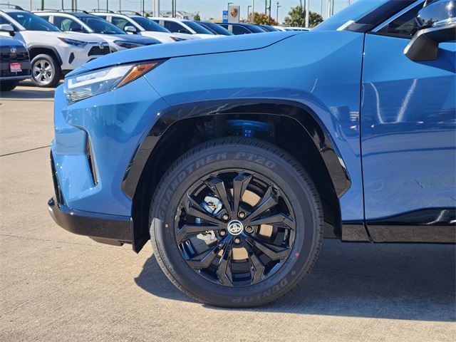 2025 Toyota RAV4 Hybrid XSE Blue at Classic Toyota Galveston