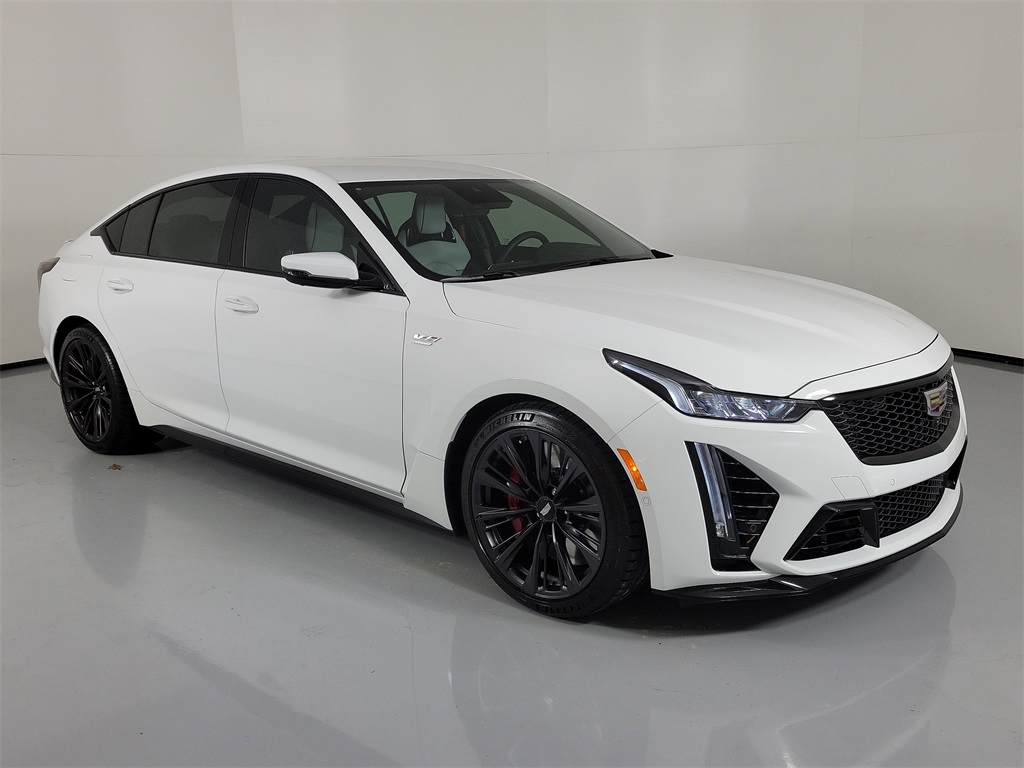 2024 Cadillac CT5 V-Series White at Bayway Cadillac Southwest