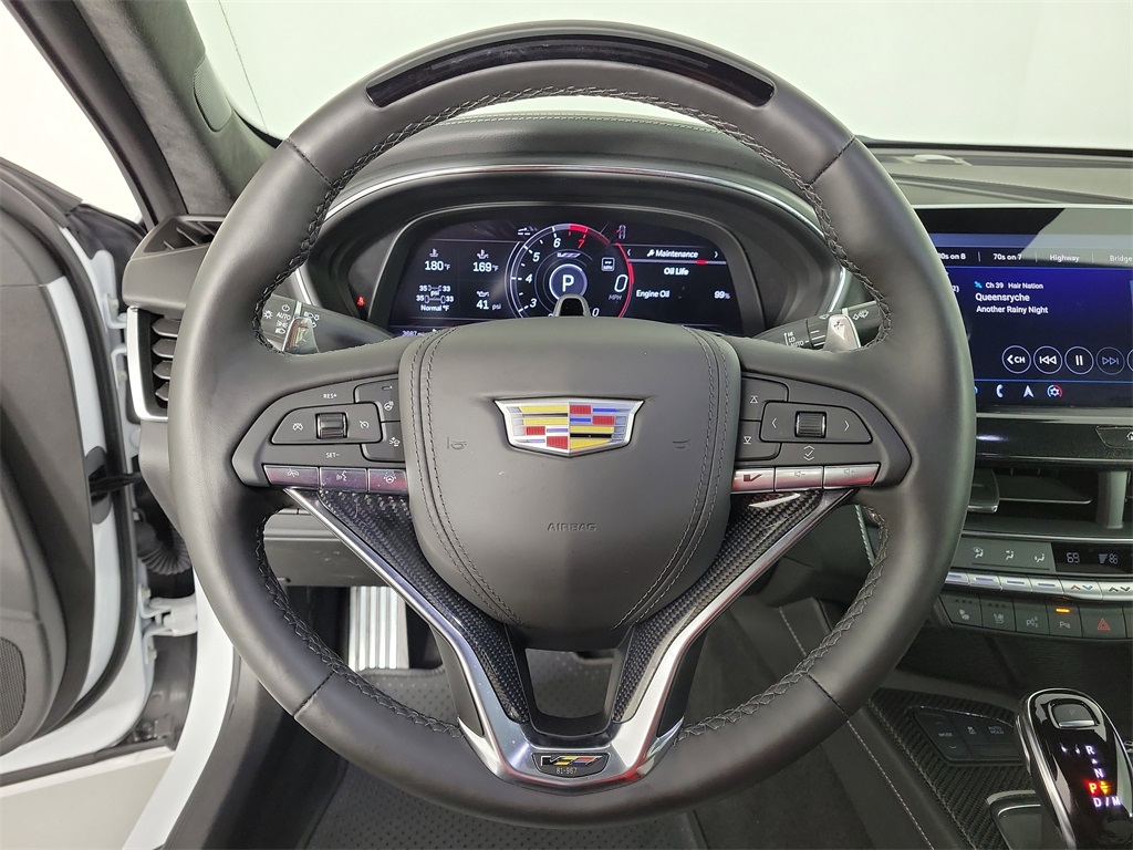 2024 Cadillac CT5 V-Series White at Bayway Cadillac Southwest