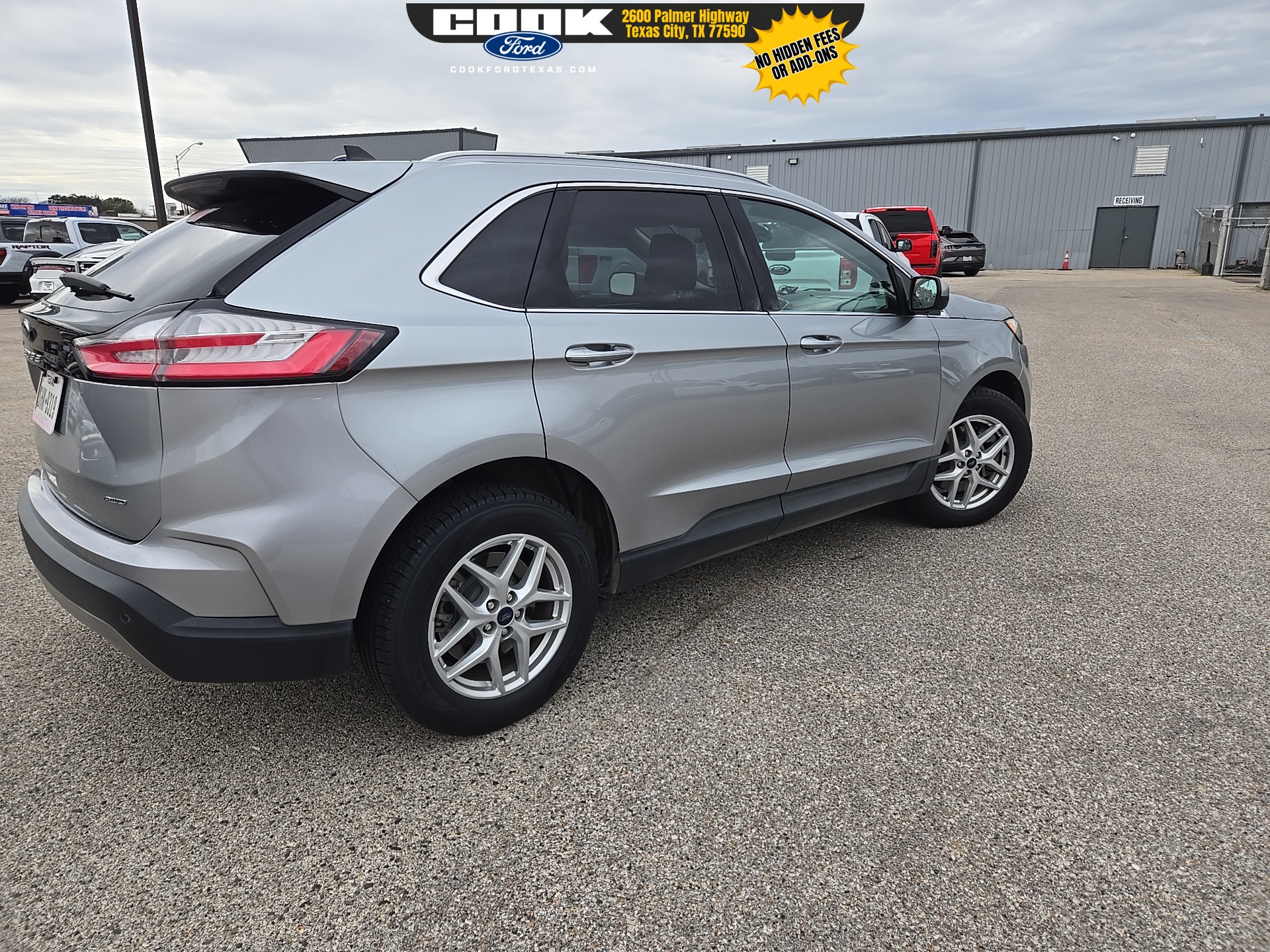 2022 Ford Edge SEL Silver at Wharton Ford