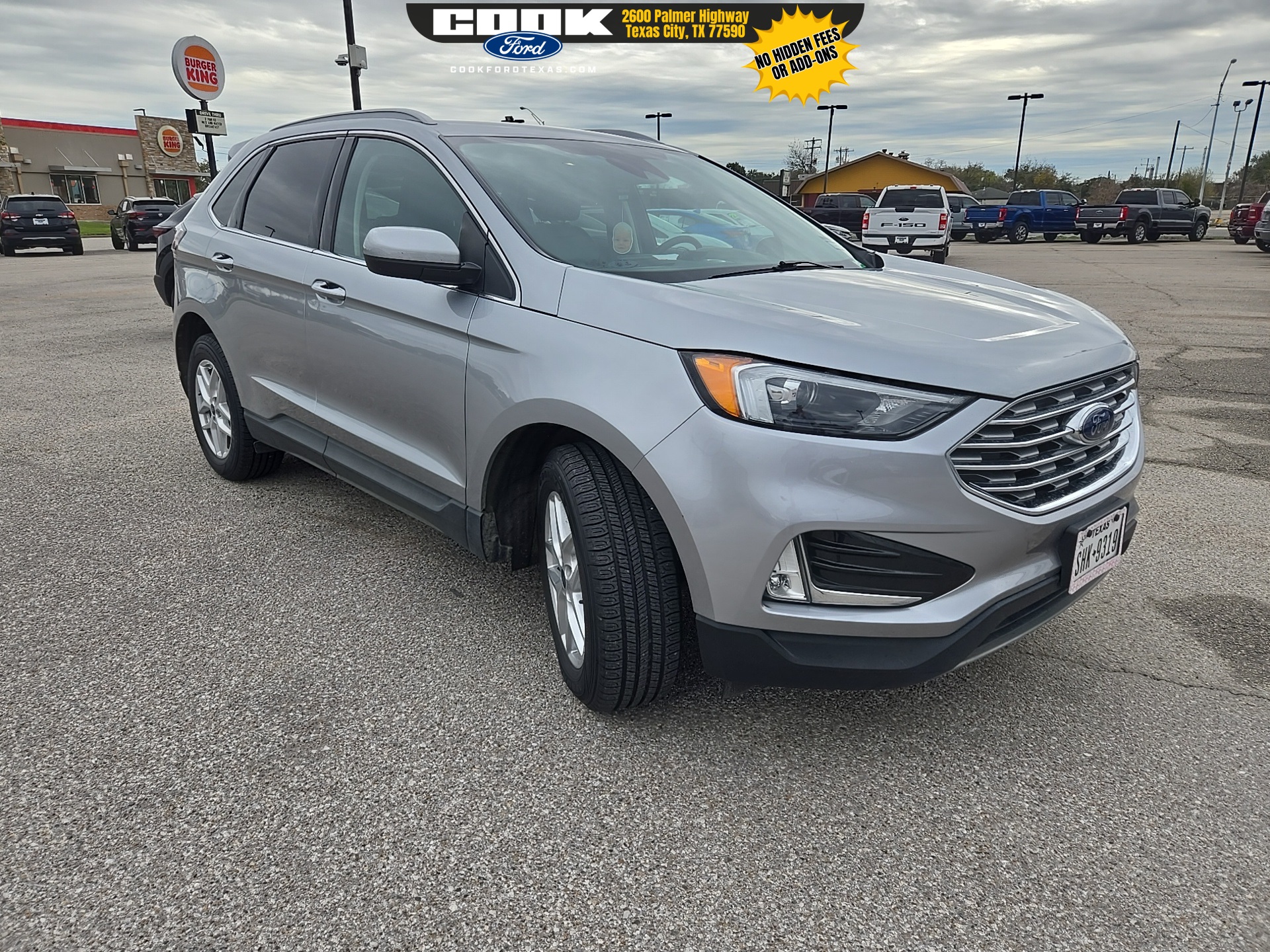 2022 Ford Edge SEL Silver at Wharton Ford