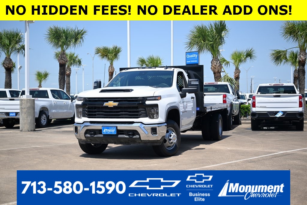 2026 Chevrolet Silverado 3500HD Work Truck White at Classic Elite Chevrolet Sugar Land