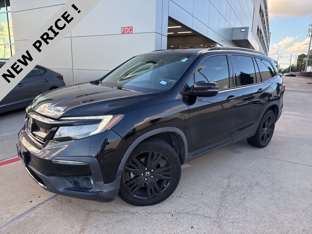 2020 Honda Pilot Black Edition Black at Emmons Autoplex