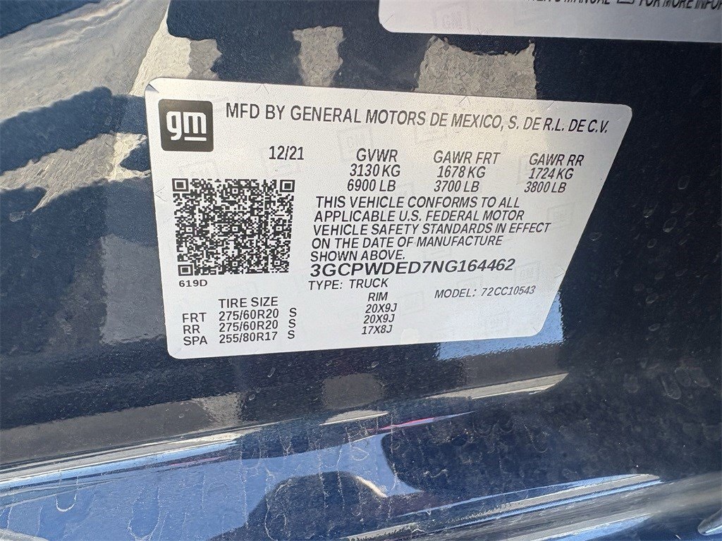 2022 Chevrolet Silverado 1500 LTD RST Blue at Classic Elite Chevrolet Hwy 6