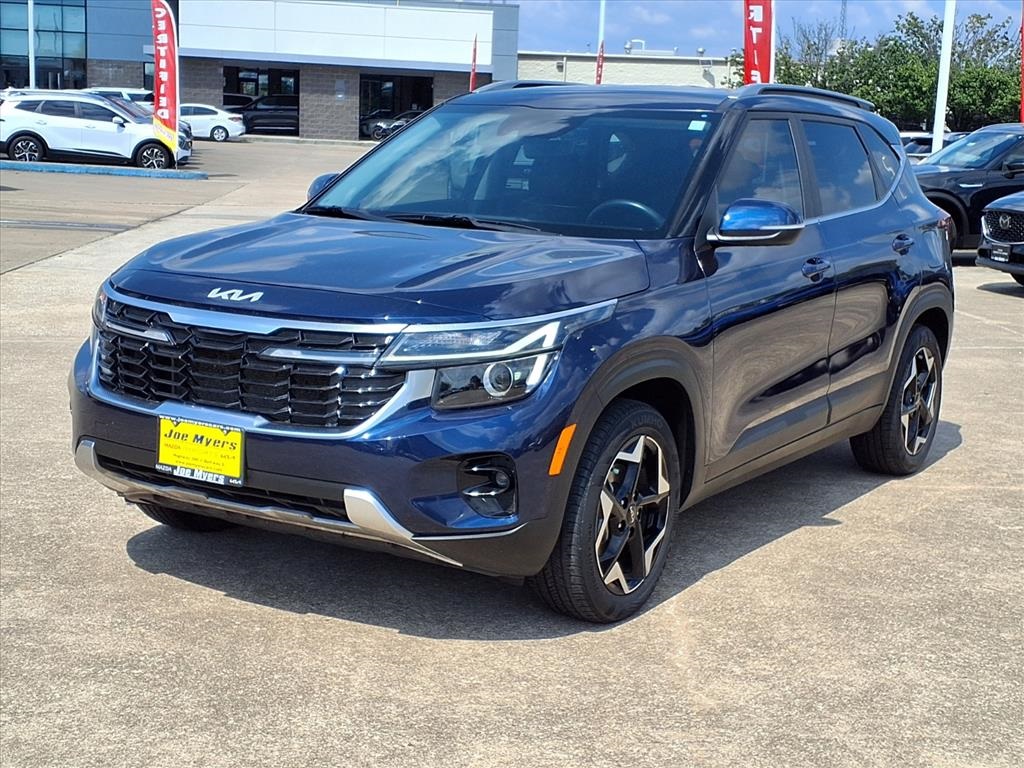 2024 Kia Seltos EX Blue at Joe Myers Mazda Kia