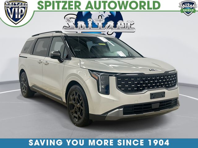 White (Ivory Silver) 2027 Kia Carnival Minivan Front-Wheel Drive 8-Speed Automatic