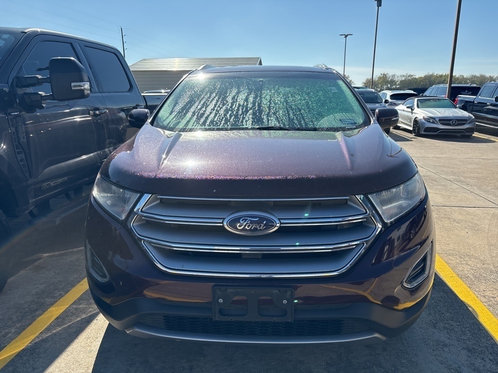 2018 Ford Edge Titanium Red at Classic Chevrolet Galveston