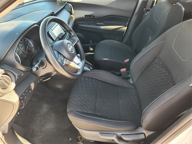 2022 Nissan Kicks S White at Emmons Autoplex