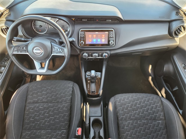 2022 Nissan Kicks S White at Emmons Autoplex