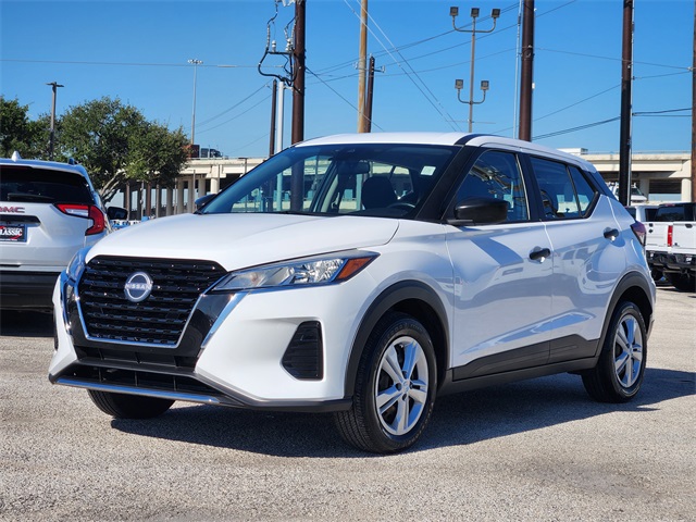 2022 Nissan Kicks S White at Emmons Autoplex