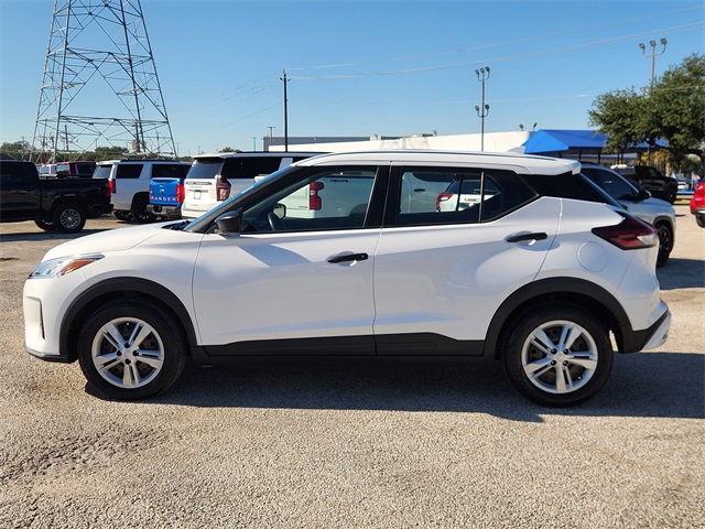 2022 Nissan Kicks S White at Emmons Autoplex