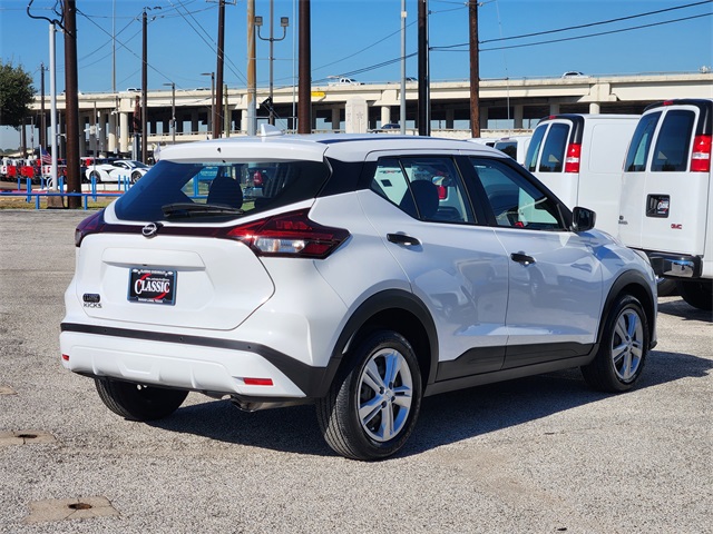2022 Nissan Kicks S White at Emmons Autoplex