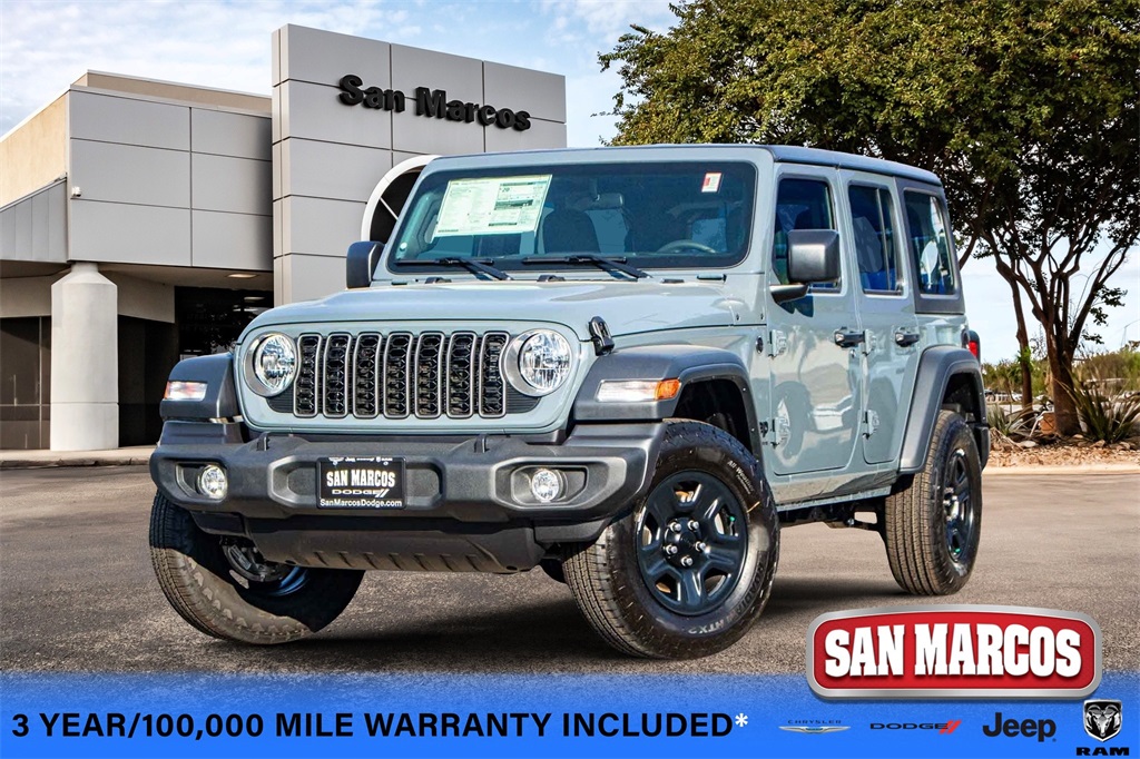 New Car 2025 Jeep Wrangler  Sport For Sale Under $50,000 In San Marcos, Texas