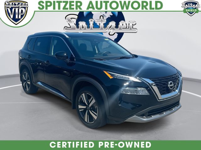 Super Black 2023 Nissan Rogue SUV / Crossover All-Wheel Drive Continuously Variable Transmission