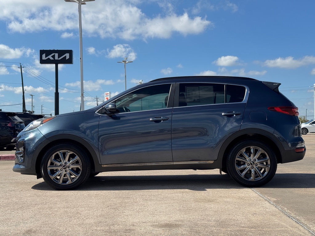 2020 Kia Sportage S Blue at Shottenkirk Kia Fort Bend