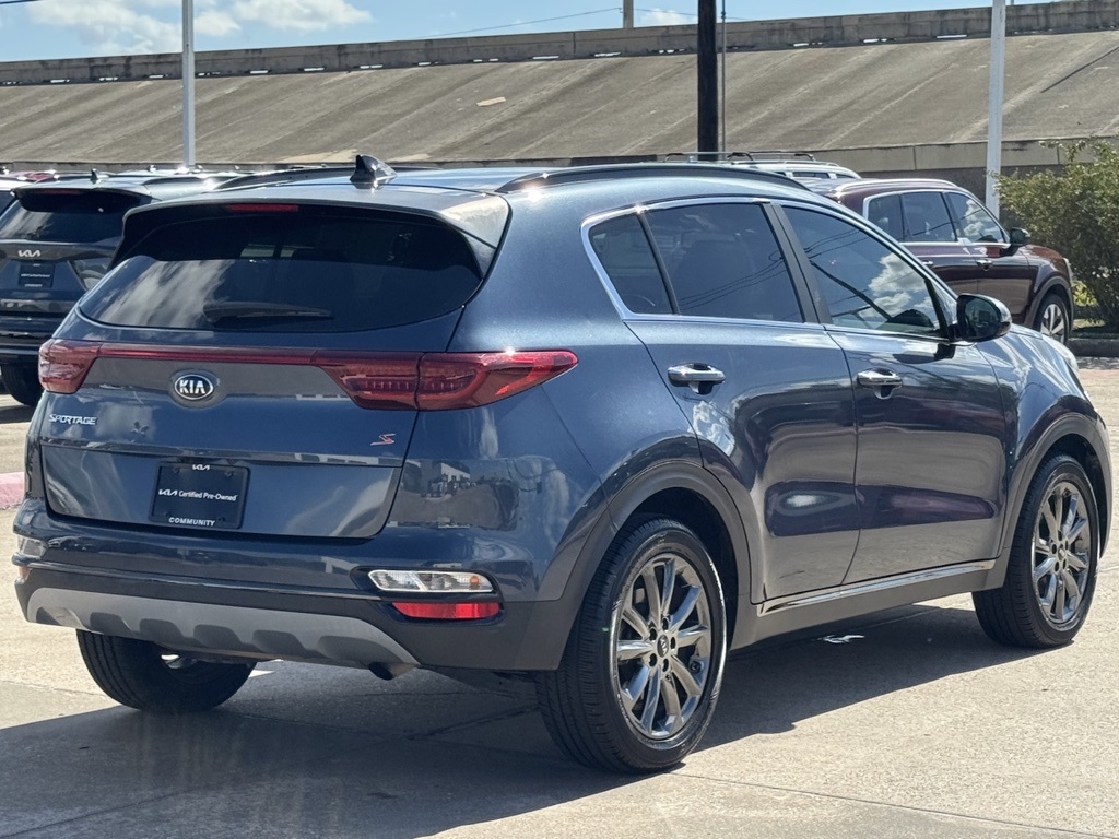 2020 Kia Sportage S Blue at Shottenkirk Kia Fort Bend