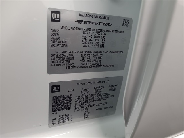 2026 – GMC – Sierra 1500