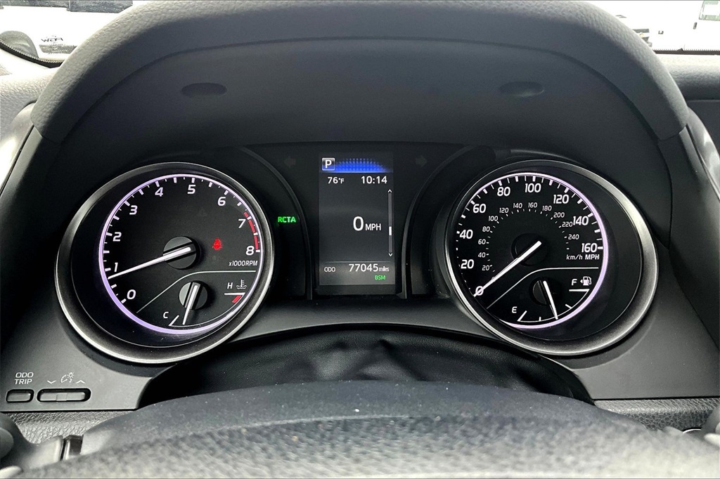 2023 Toyota Camry SE Red at DeMontrond Auto Country