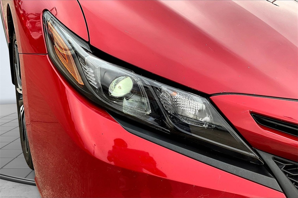 2023 Toyota Camry SE Red at DeMontrond Auto Country