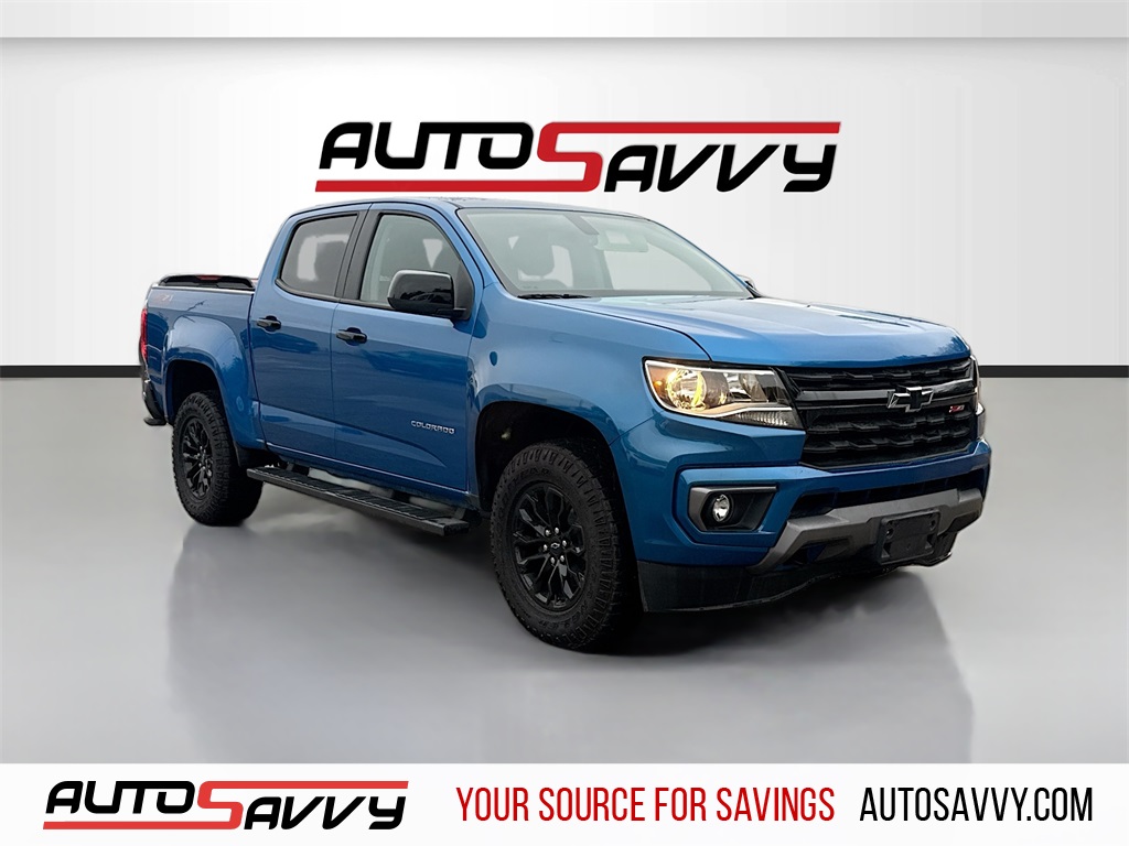 2022 Chevrolet Colorado Z71 Blue at Community Toyota