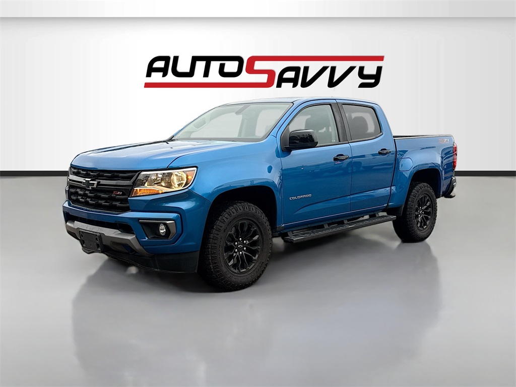 2022 Chevrolet Colorado Z71 Blue at Community Toyota