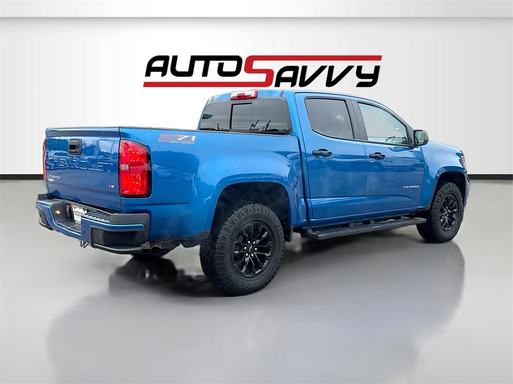 2022 Chevrolet Colorado Z71 Blue at Community Toyota
