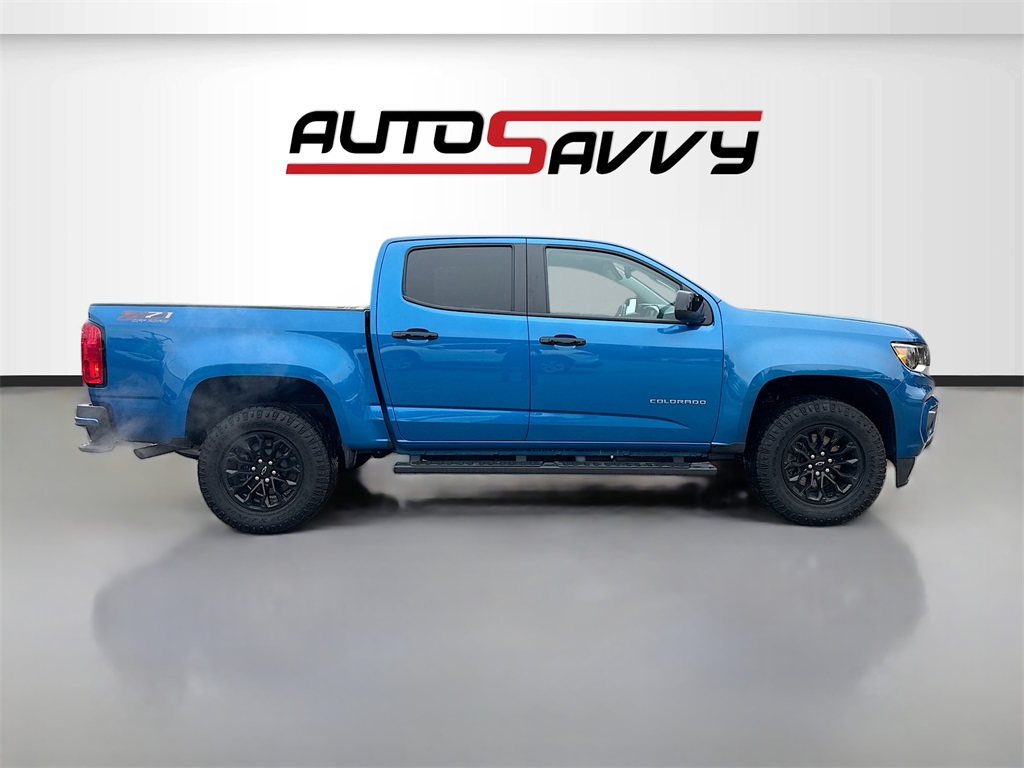 2022 Chevrolet Colorado Z71 Blue at Community Toyota