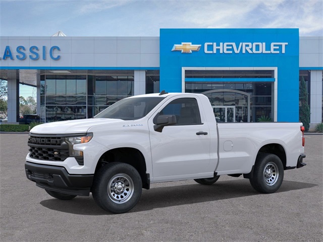 2026 Chevrolet Silverado 1500 WT White at Monument Chevrolet