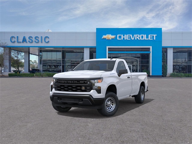 2026 Chevrolet Silverado 1500 WT White at Monument Chevrolet