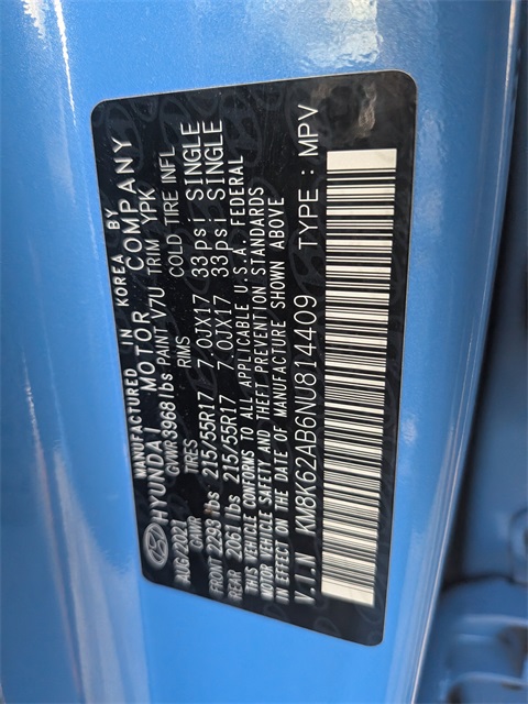 2022 Hyundai Kona SEL Blue at Bayshore Chrysler Jeep Dodge Ram