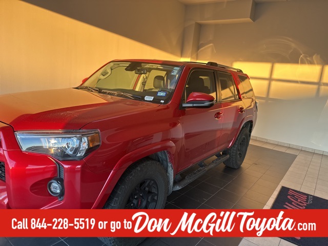 2024 Toyota 4Runner SR5 Premium Red at Don McGill Toyota