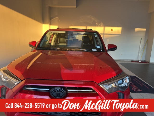 2024 Toyota 4Runner SR5 Premium Red at Don McGill Toyota