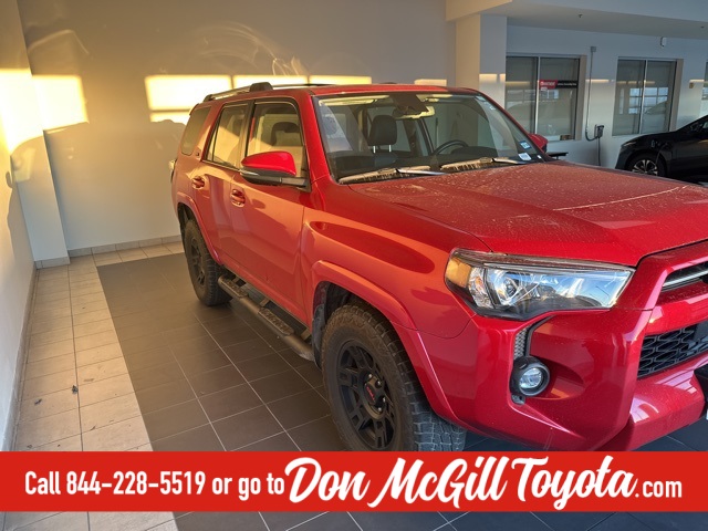 2024 Toyota 4Runner SR5 Premium Red at Don McGill Toyota