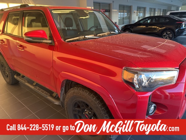 2024 Toyota 4Runner SR5 Premium Red at Don McGill Toyota