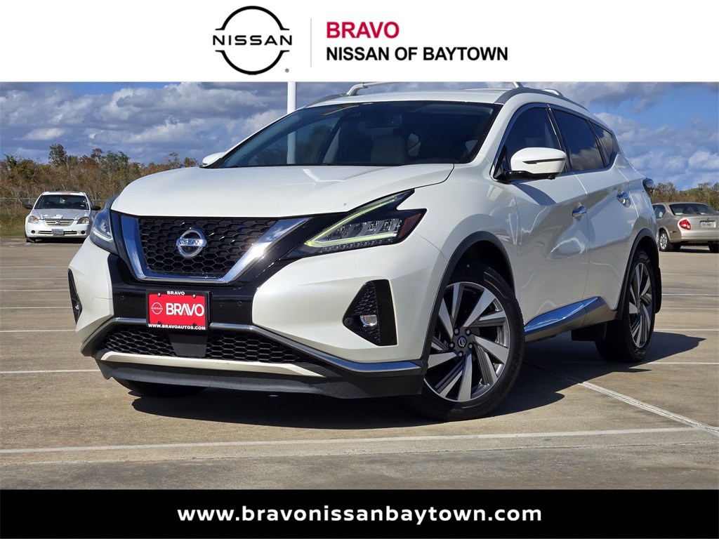 2020 Nissan Murano SL White at Emmons Autoplex