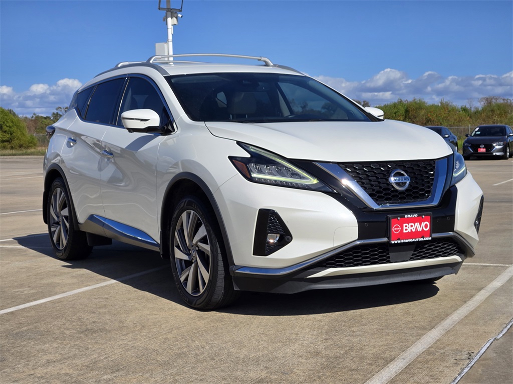 2020 Nissan Murano SL White at Emmons Autoplex